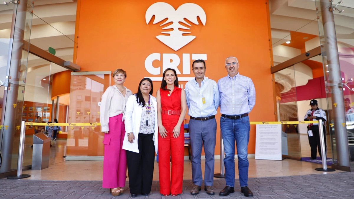 Boletín de prensa 129. RECORRE MARIELISE BUDIB LAS INSTALACIONES DEL CRIT PUEBLA