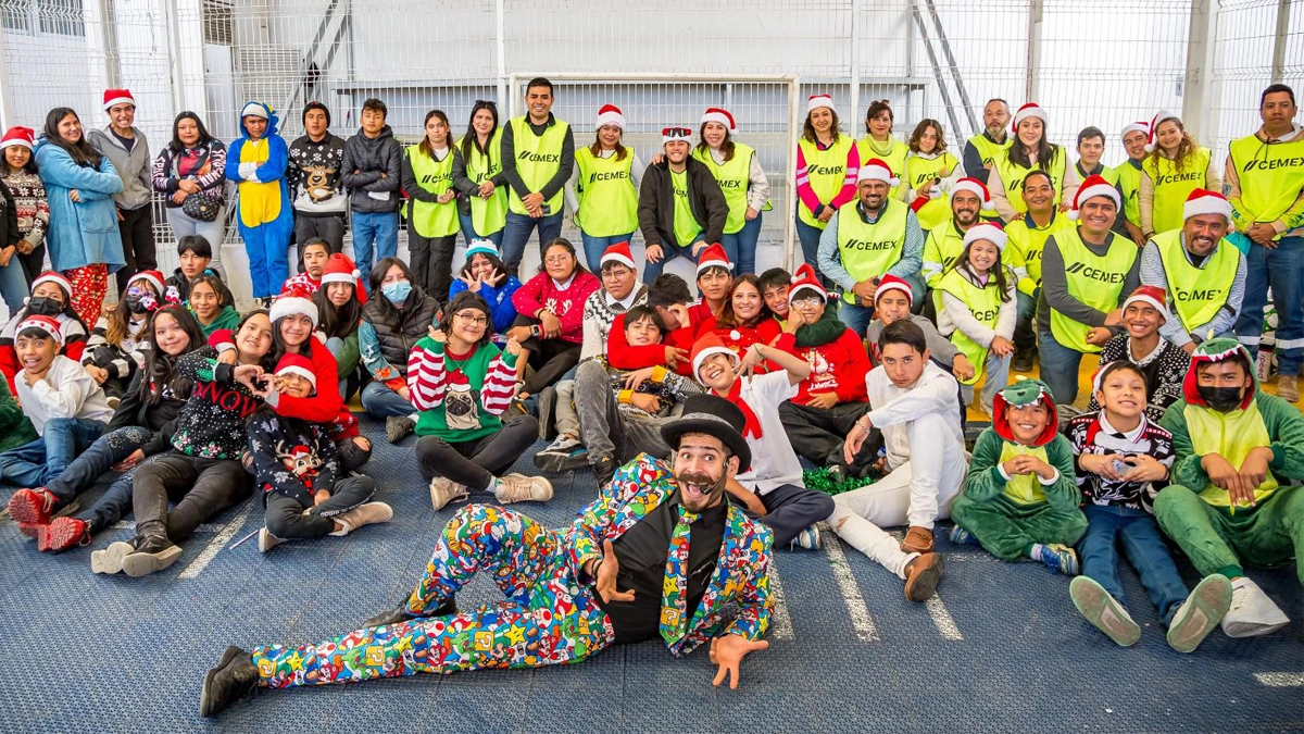 Boletín de prensa 045. CONVIVEN NIÑAS Y NIÑOS DEL SMDIF EN POSADA NAVIDEÑA CON VOLUNTARIADO DE CEMEX PUEBLA-TLAXCALA