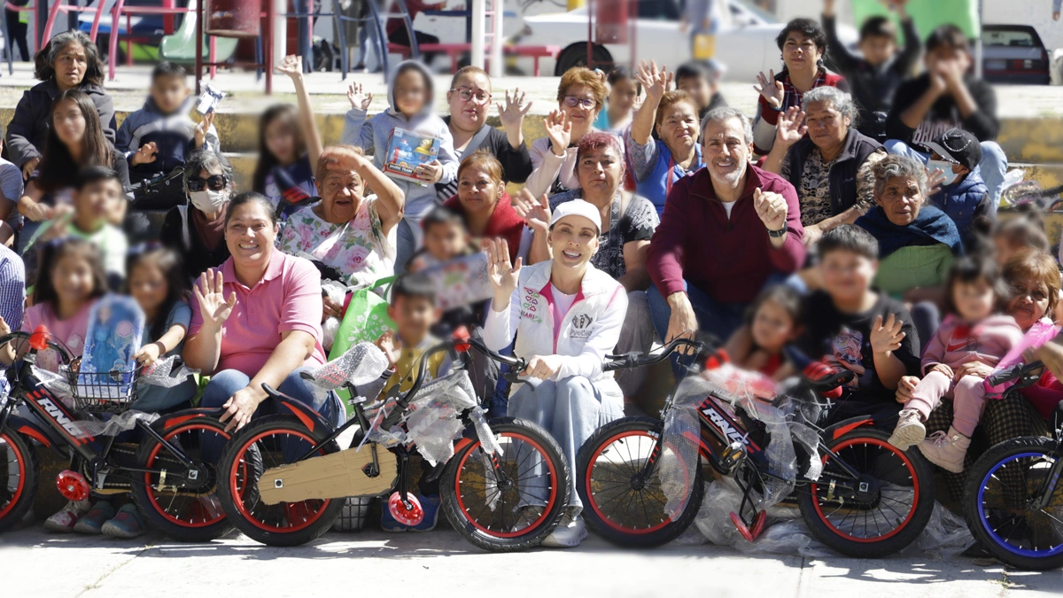 Boletín de prensa 054. REGALAN SONRISAS PEPE CHEDRAUI Y MARIELISE BUDIB A NIÑAS Y NIÑOS DE LA U.H. LA MARGARITA