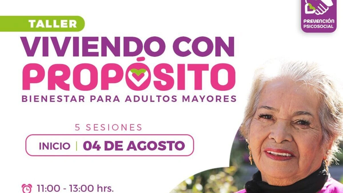 Boletín de prensa 175. ANUNCIA SMDIF TALLERES DE CRIANZA POSITIVA Y VIVIENDO CON PROPÓSITO PARA ADULTOS MAYORES
