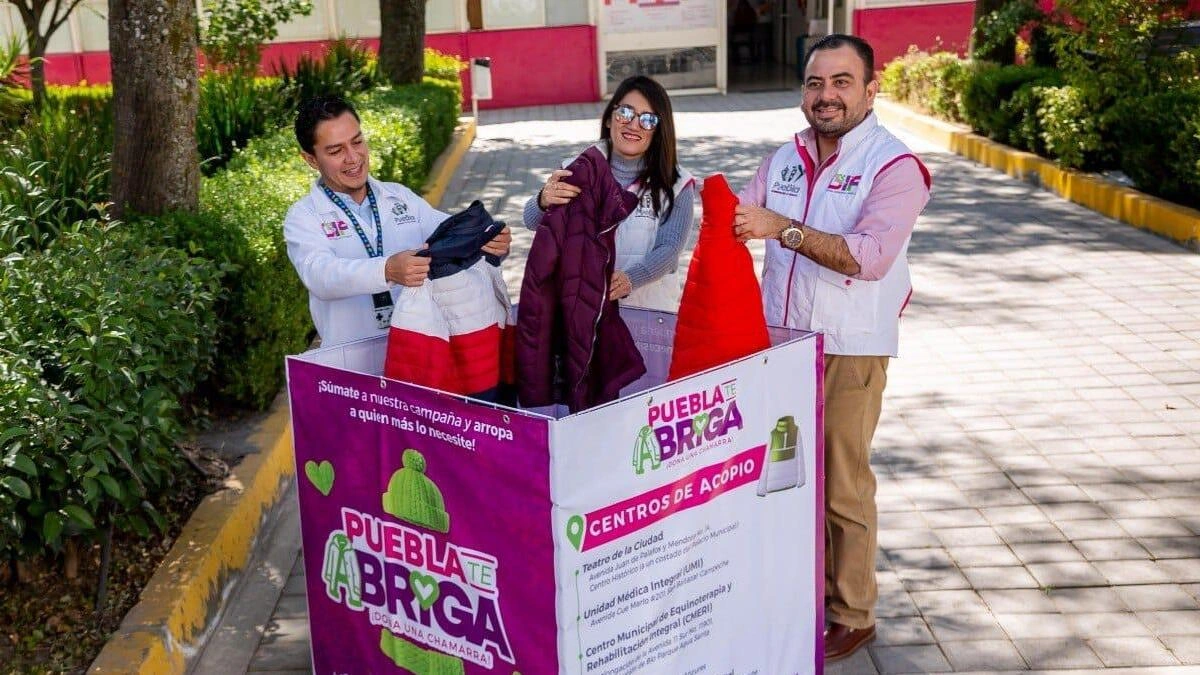 Boletín de prensa 230. UNIDAD MÉDICA INTEGRAL DEL SMDIF SE SUMA A CAMPAÑA “PUEBLA TE ABRIGA, DONA UNA CHAMARRA”