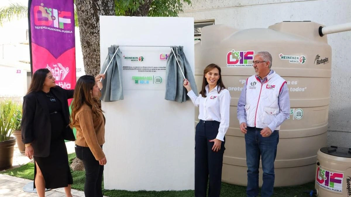 Boletín de prensa 277. MARIELISE BUDIB HACE SINERGIA CON EL SECTOR PRIVADO E INAUGURA UN COLECTOR PLUVIAL EN LA UMI