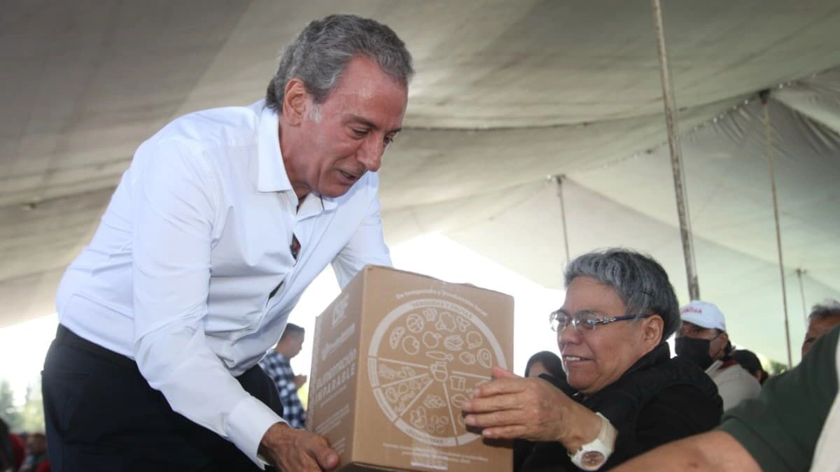 Boletín de prensa 306. PEPE CHEDRAUI ENTREGA MÁS DE 11 MIL DESPENSAS DEL PROGRAMA ALIMENTACIÓN IMPARABLE EN HUEYOTLIPAN