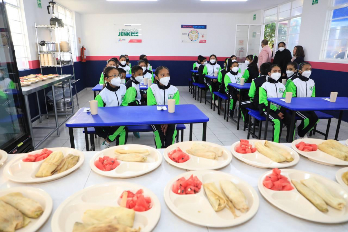 AVANZA EN PUEBLA CAPITAL DIGNIFICACIÓN DE DESAYUNADORES ESCOLARES